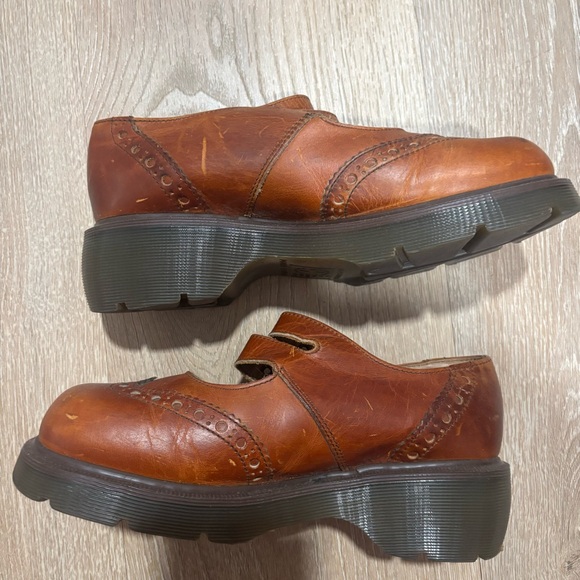 Vintage 1990's Dr. Martens Mary Jane Platform Shoes - Picture 5 of 7